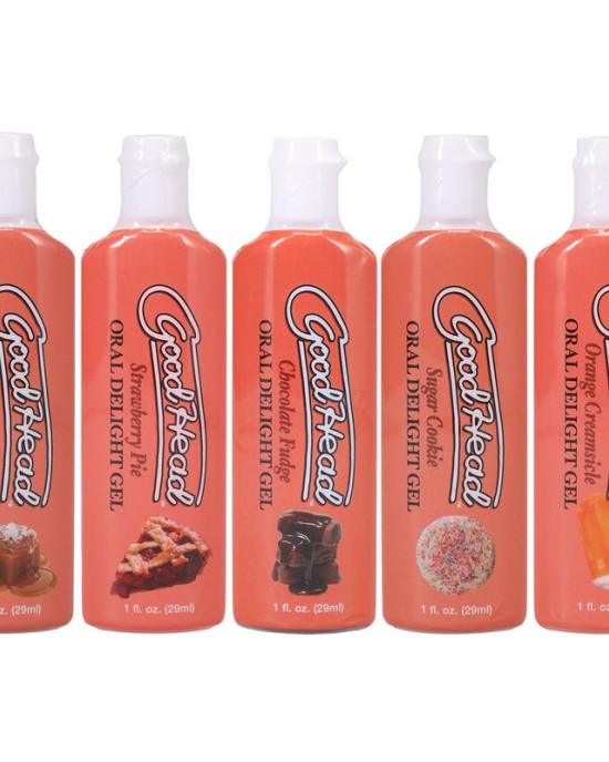 GoodHead Oral Delight Desserts Flavoured Gels - Set of 5