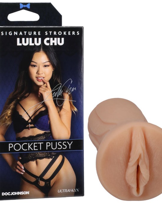 Lulu Chu UltraSkyn Pocket Pussy - Flesh Vagina Stroker