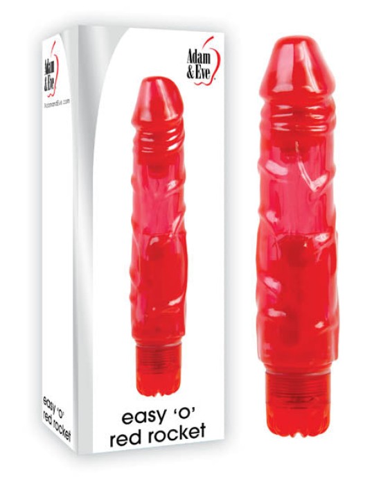 Adam & Eve Easy O Red Rocket Vibrator