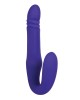 Adam & Eve Eve's Ultimate Thrusting Strapless Strap-On - Purple