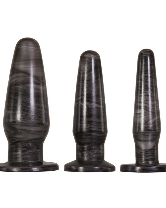 Anal Rockets Trainer Set - Black Galaxy