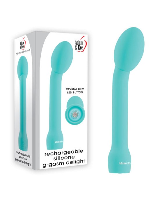 Adam & Eve G-Gasm Delight Vibrator - Teal