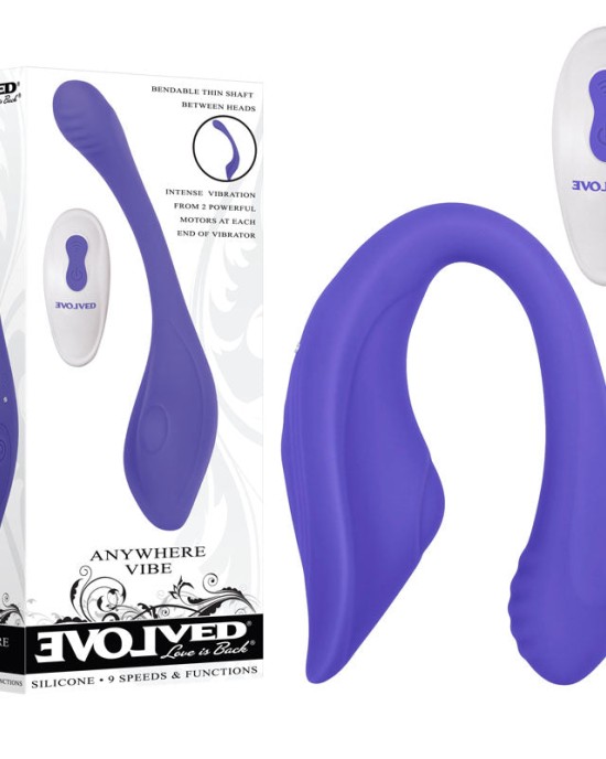 Evolved Anywhere Flexible Vibe with Remote - Purple