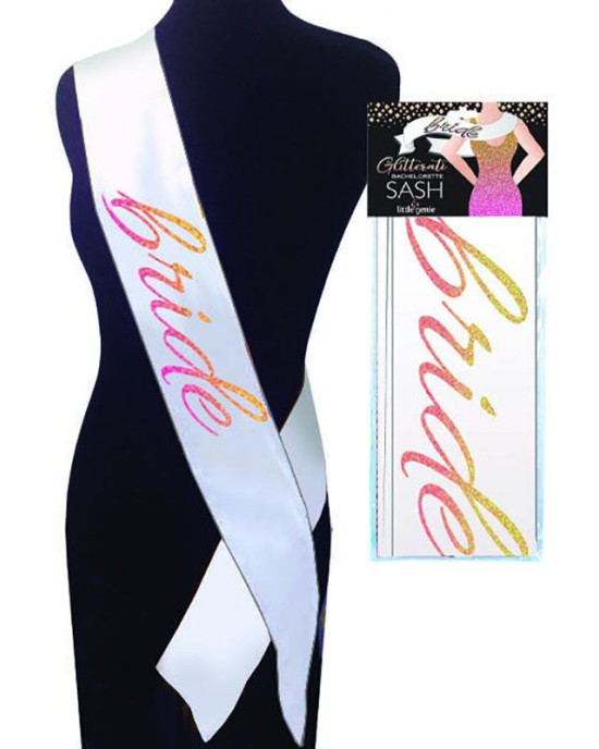 Glitterati - Bride Sash - Hens