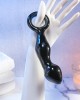 Adam & Eve Adams Glass Prostate Massager - Black