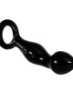 Adam & Eve Adams Glass Prostate Massager - Black