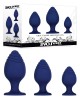 Evolved Get Your Groove On - Blue Butt Plugs - Set of 3 Sizes