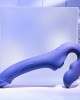 Evolved 2 Become 1 - Purple Strapless Strap-On with Remote