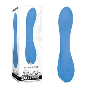 Evolved Blue Crush Mini Vibrator - Blue