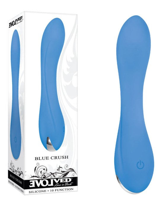 Evolved Blue Crush Mini Vibrator - Blue