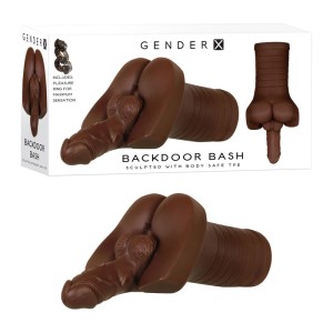 Gender X Backdoor Bash Dark Brown Masturbator