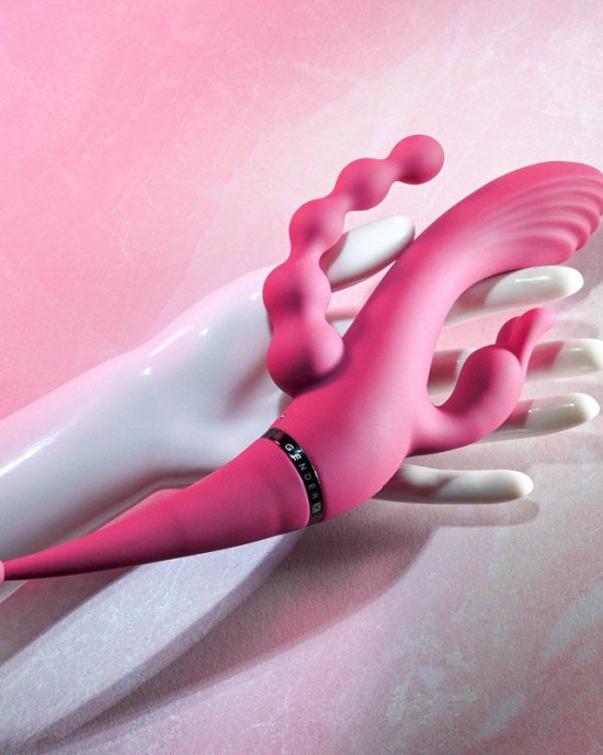 Gender X Four By Four - Pink Multi Vibrator