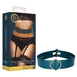 OUCH! Halo - Waist Belt S/M - Green Restraint