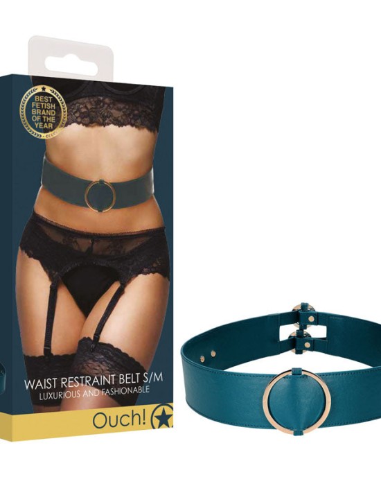 OUCH! Halo - Waist Belt S/M - Green Restraint