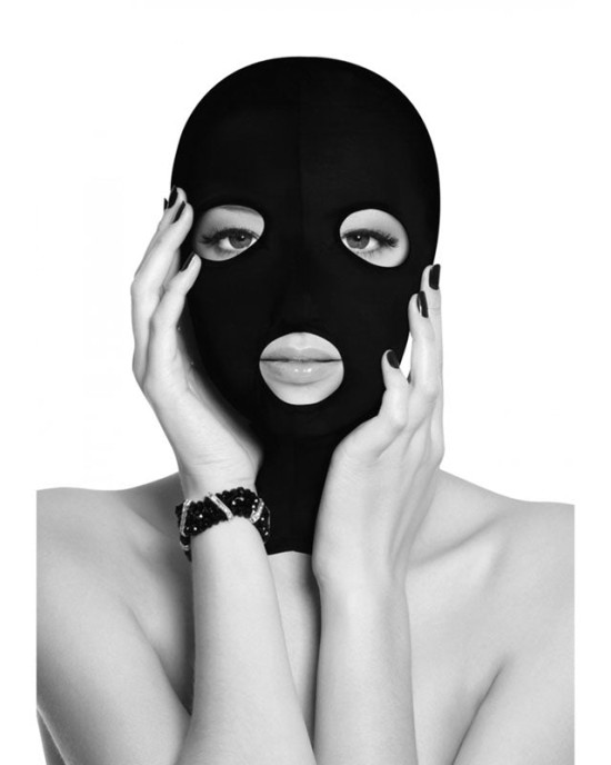 Ouch! BW Subversion Black Mask with Open Mouth