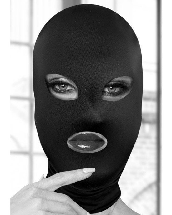 Ouch! BW Subversion Black Mask with Open Mouth