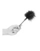 OUCH! Black & White Feather Tickler - Black