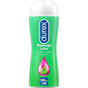 Durex Massage Lube - Lubricant with Aloe Vera 200ml