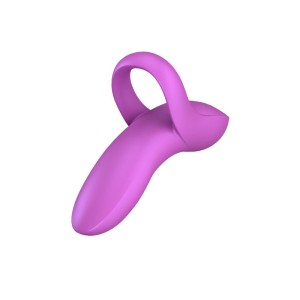 Satisfyer Bold Lover Finger Vibrator – Dark Pink