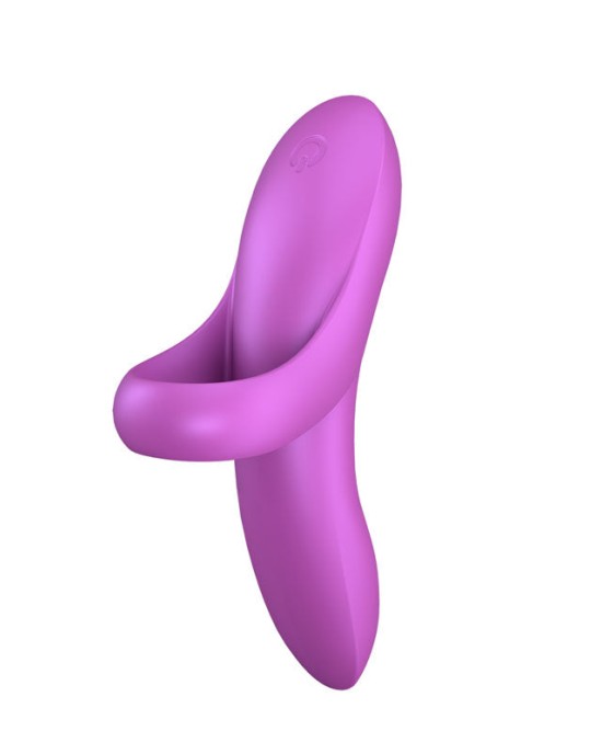 Satisfyer Bold Lover Finger Vibrator – Dark Pink