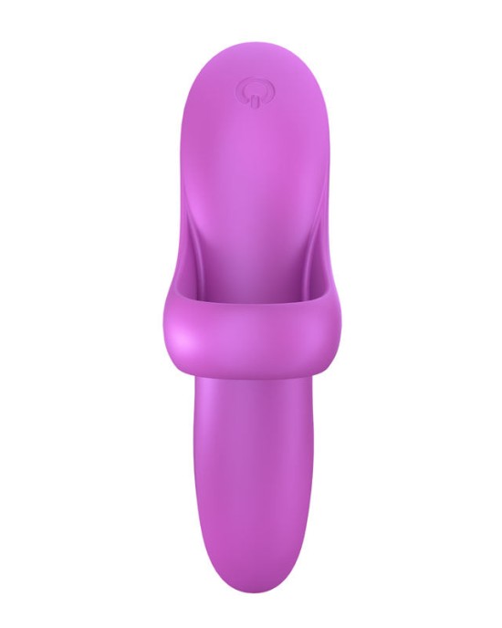 Satisfyer Bold Lover Finger Vibrator – Dark Pink