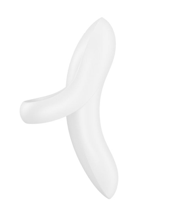 Satisfyer Bold Lover Finger Vibrator – White