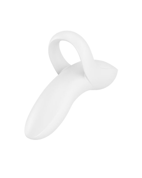 Satisfyer Bold Lover Finger Vibrator – White