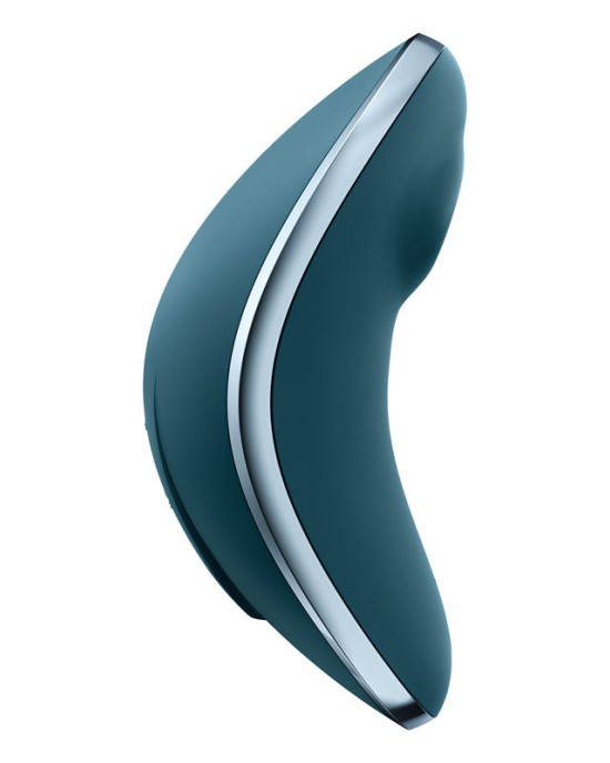 Satisfyer Vulva Lover 1 Air Pulse Clitoral Stimulator with Vibration - Blue