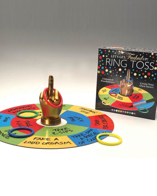 Lets Get Fucked Up Ring Toss Game