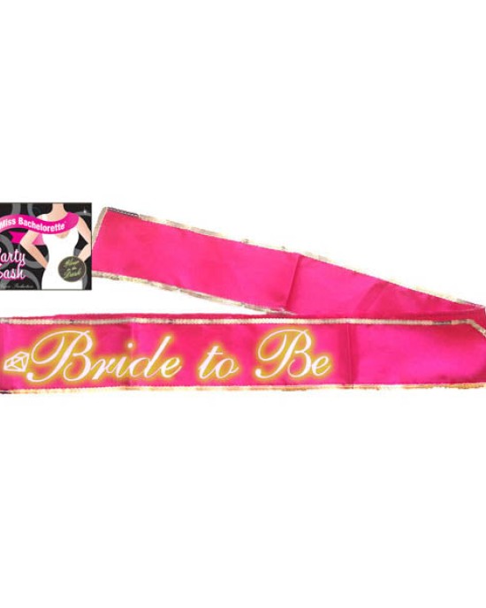 Bride-To-Be Sash - Glow In The Dark