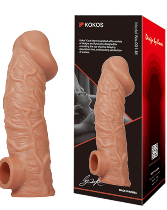 Kokos Cock Sleeve 001 - Flesh - Large Size