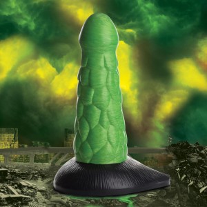 Creature Cocks Radioactive Reptile Thick Scaly Dildo