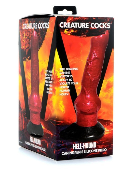 Creature Cocks Hell-Hound Canine Penis Dildo