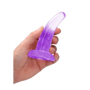 RealRock Non Realistic 5 Inch Dildo with Suction Cup - Purple