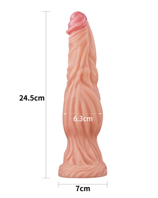 Nature Cock - Flesh 9.5 Inch Fantasy Dong