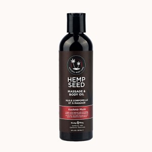 Hemp Seed Massage & Body Oil - Kashmir Musk Scented - 237ml