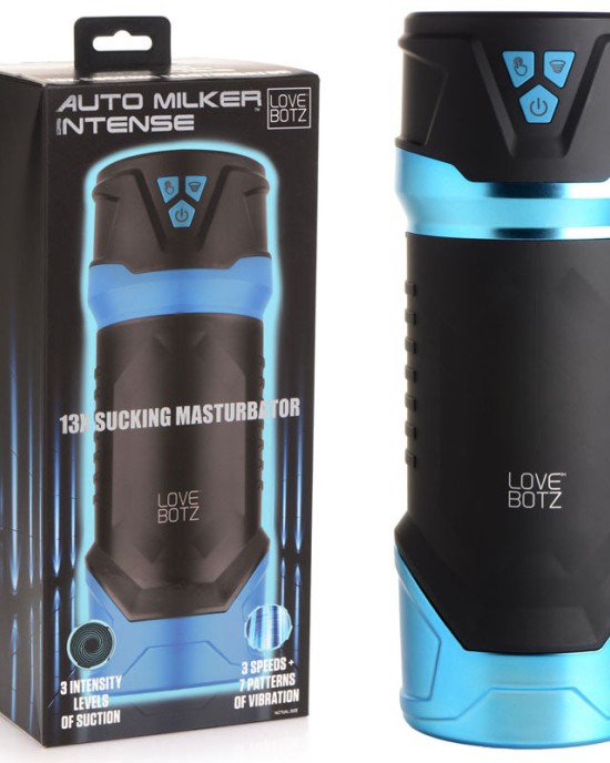 LoveBotz Auto Milker Intense 13X Sucking Auto Masturbator