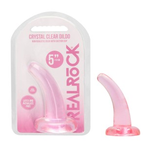 RealRock Non Realistic 5 Inch Dildo with Suction Cup - Pink