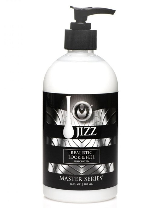 Master Series Jizz Water Based Cum Scented Lubricant - 488ml