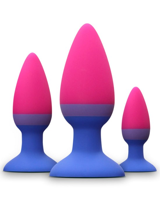 Colours Butt Plugs Trainer Kit - Multicolour