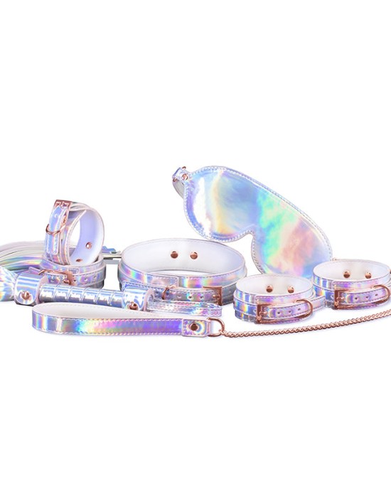 Cosmo Bondage 8 Piece Kit - Holographic