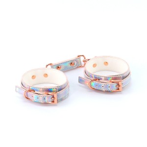 Cosmo Bondage Wrist Cuffs - Holographic