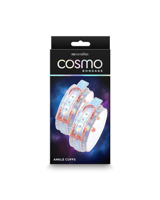 Cosmo Bondage Ankle Cuffs - Holographic