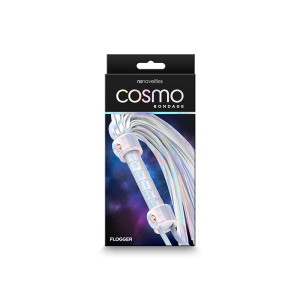 Cosmo Bondage Flogger - Holographic