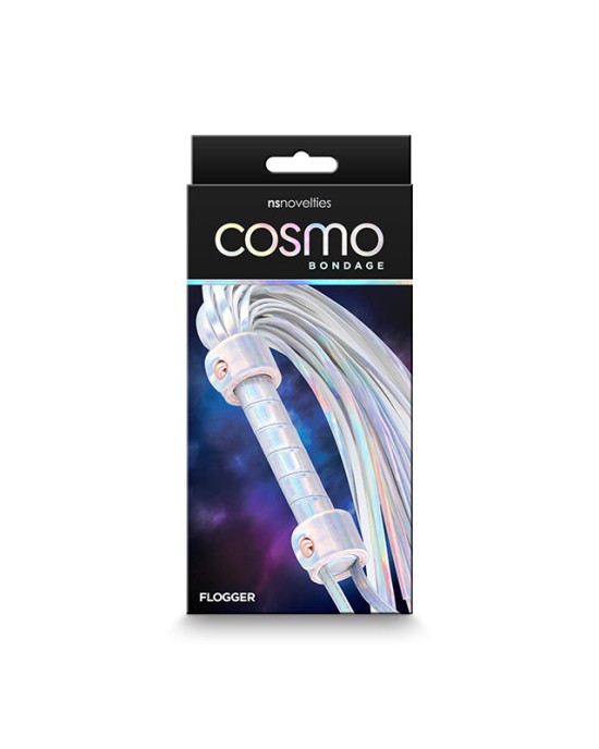 Cosmo Bondage Flogger - Holographic