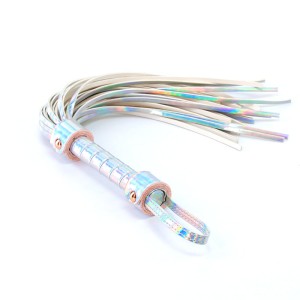 Cosmo Bondage Flogger - Holographic