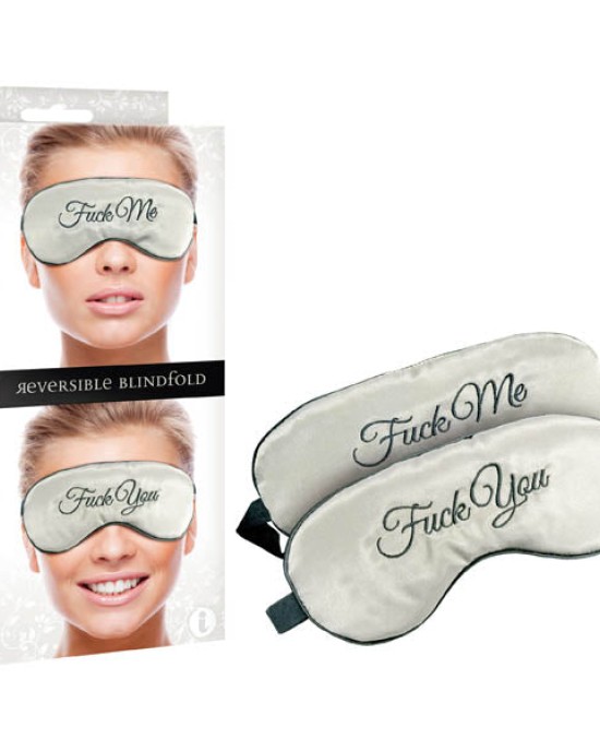 Fuck Me/Fuck You Reversible Blindfold