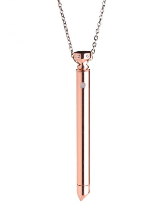 Charmed 7X Vibrating Necklace - Rose Gold