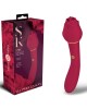 Secret Kisses Rosegasm Lingo - Dual Vibrator & Flickering Stimulator - Red