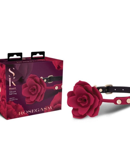 Secret Kisses Rosegasm Bloom Gag - Red